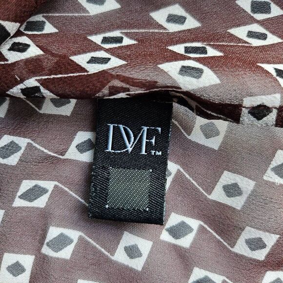 diane von furstenberg silk blouse - Picture 7 of 8